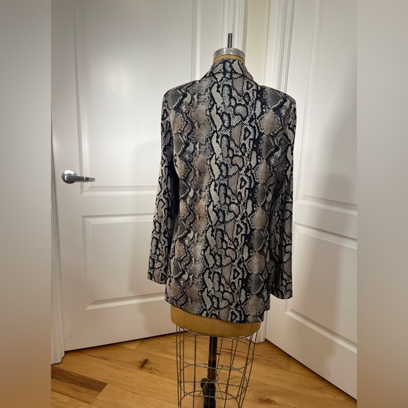 Joseph Ribkoff Snakeskin Blazer - Picture 2 of 3